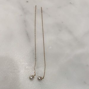 Mejuri Pearl Threaders